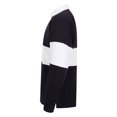 thumbnail image 3 of Front Row Chandail de Rugby Sans Étiquette à Panneaux pour Adultes, 3 of 3