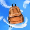 thumbnail image 1 of Meitianfacai Clear Backpack, Heavy Duty PVC Transparent Backpack, Large Capacity Bookbag for Sport Work Travel School Beach Outdoor, 1 of 8