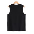 thumbnail image 4 of LSLJS Débardeurs à Col Rond pour Femmes Mode Femmes Décontracté Col Rond Imprimé de Lettres Manches Courtes T-Shirt Gilet Blouse Hauts, 4 of 5