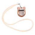 thumbnail image 1 of Mini Kalimba Pendant Thumb Piano Toy With Lanyard Portable Musical Pendant Gift, 1 of 8