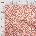 thumbnail image 2 of oneOone Rayon Dark Peach Fabric Japanese Fabric For Sewing Printed Craft Fabric By The Yard 56 Inch Wide, 2 of 4