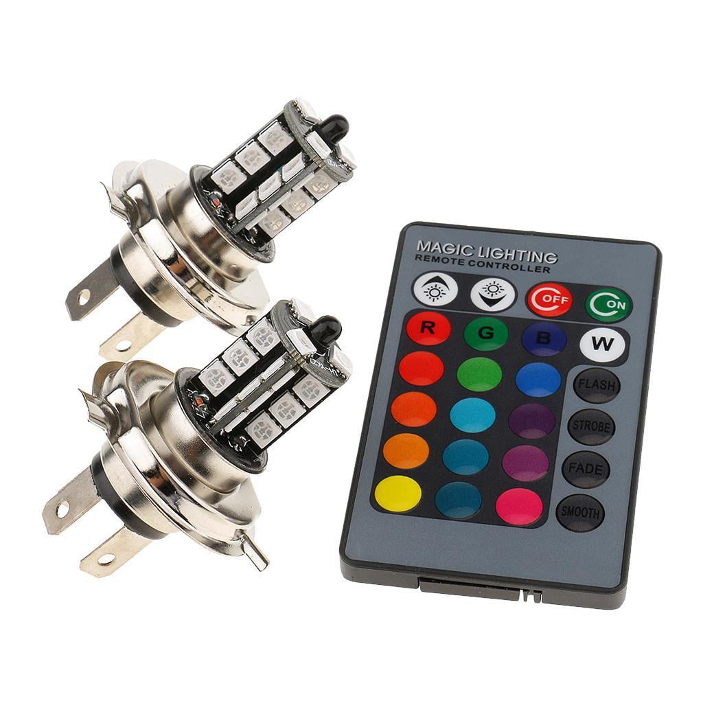 H4 9005 9006 1156 Phare de Voiture 27SMD Lampe LED Multicolore - H4