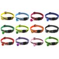 thumbnail image 4 of Pet Supplies Reflective Patch Collar Release Buckle Bell Tightness Adjustable Pet Collar, 4 of 6