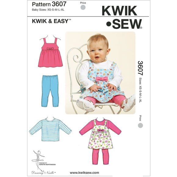 Kwik Sew K3607 Patron de Couture de Pull, Haut et Leggings