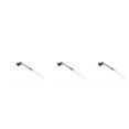 thumbnail image 1 of yingyy Model Railway Lamp Outdoor 1:87 Scale Streetlight Building LED Park Light Garden Yard Building Layout Decorations Type A Black 3Set, 1 of 6