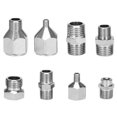 thumbnail image 1 of Ensemble de 8 Adaptateurs Flexibles pour Aérographe et Tuyau d'Aérographe, 1 of 9