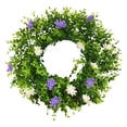 thumbnail image 1 of Aurlik Couronne de Printemps sur la Porte d'Entrée Extérieure, Cadeaux de Déco pour la Maison, Couronne de Porte d'Entrée Toutes Saisons Résistante aux Intempéries – Déco de Bienvenue Florale de Printemps et d'Été pour Maison Rurale Intérieur/extérieur Utilisation Toute l'Année, 1 of 9