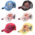 thumbnail image 3 of Coofit Women Baseball Cap Adjustable Embroidery Butterfly Snapback Hat Outdoor Sun Hat, 3 of 5
