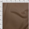 thumbnail image 2 of oneOone Organic Cotton Poplin Twill Fabric Check Block Print Sewing Fabric BTY 42 Inch Wide, 2 of 4