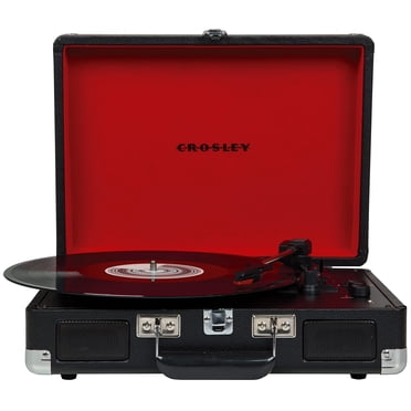 Vinyl Record Player Turntable Crosley CR8005F-BK Cruiser