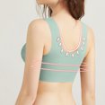 thumbnail image 4 of Weiqiqre Womens Underwear Full Coverage Front Closure Posture Back Unpadded Wirefree Everyday Bra -Comfort, 4 of 5