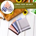 thumbnail image 2 of 3pcs Pocket Square Tea Party Handkerchief Bridal Shower Gift Retro Men Bandana, 2 of 8