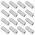 thumbnail image 1 of 16 Pcs Entretoise en Acier Inoxydable 304 1/4 Pouces OD x 1/8 Pouces ID x 5/8 Pouces Longueur (6x3x16mm) Vis Entretoise Bagues Fini Uni Sans Filetage Entretoise Ronde en Métal pour Vis M3 Boulons et Tiges, 1 of 2