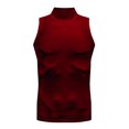 thumbnail image 1 of Gilet Ajusté de Sport Décontracté de Mode pour Homme, Uni, 1 of 5