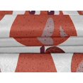 thumbnail image 4 of oneOone Tissu Velours Rouge Fruits Projets de Couture Tissu Imprimé au Mètre 58 Pouces de Large, 4 of 4