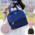 thumbnail image 3 of Kyusrd Summer Outdoor Patio Deals！Portable Refrigerated Back Milk Pack Double-layer Lunch Pack Milk Ice Pack, 3 of 5