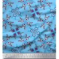 thumbnail image 1 of Soimoi Rayon Fabric Tiles Moroccan Decor Fabric Printed Yard 56 Inch Wide, 1 of 3