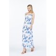 thumbnail image 4 of Robe Maxi à Imprimé Floral Hawaïen Luau pour Femme, Coupe Cœur, TG, Day Dream Bloom, 4 of 5
