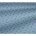 thumbnail image 5 of oneOone Viscose Jersey Fabric Leaves & Flower Floral Print Fabric BTY 60 Inch Wide, 5 of 5