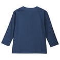 thumbnail image 4 of zbxnLI Kids Girls Spring Long Sleeve Shirts Button V Neck Casual Loose T-Shirts Solid Color Summer Tops, 4 of 7