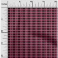 thumbnail image 1 of oneOone Organic Cotton Poplin Twill Fabric Madras Check Print Fabric BTY 42 Inch Wide, 1 of 4