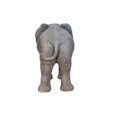 thumbnail image 5 of Décor de Jardin Statue d'Animal Éléphant Debout avec Statue Trompette, 5 of 5