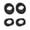 Noir, variante sur BotaniNest pour Samsung Galaxy Buds Live Casque Bluetooth Embouts d'Oreille Lavables Housse d'Écouteurs
