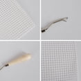 thumbnail image 3 of Rug Hooking Mesh Canvas, Latchs Hook Mesh Canvas, with Needle Hook, 50×50 Cm, 3 of 9