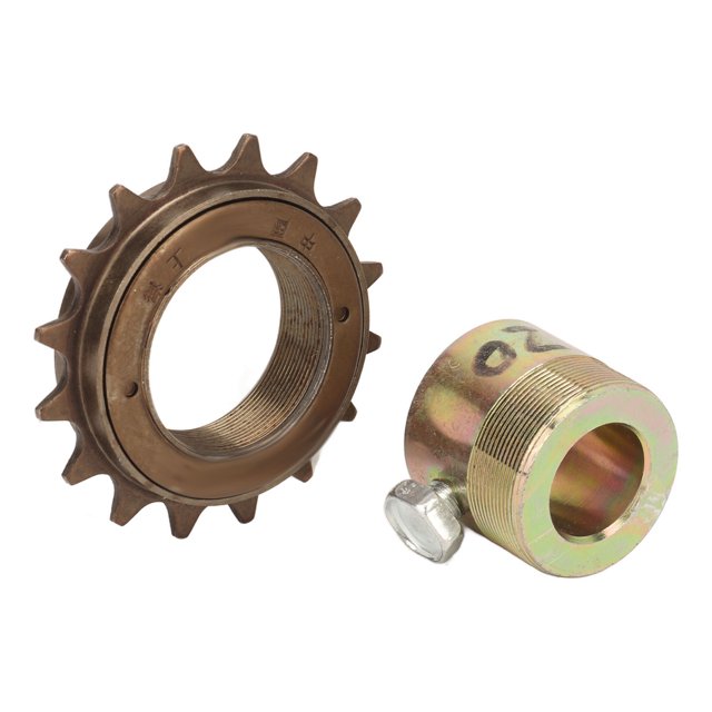 16T Freewheel, Replacement Metal Durable Flywheel Adapter Set Enhanced Power Transmission Lightweight With 20mm Adapter For Electric Tricycles