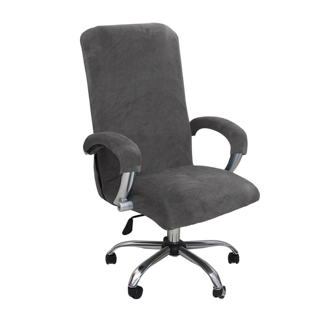 Transemion 1/2/3 3x Experience Unmatched Comfort And Elegance Chair Covers Wide Application gray L 1 Pc