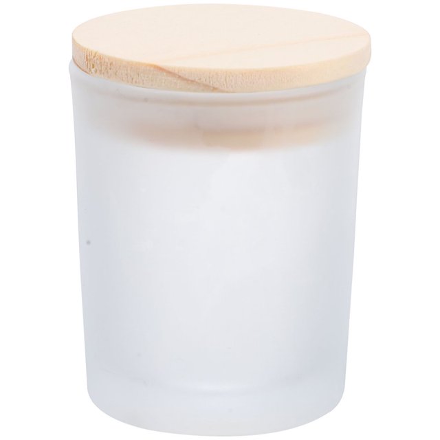 Contenant Vide pour Bougie en Verre avec Couvercle