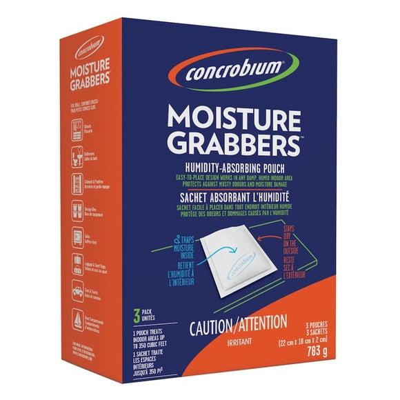 Concrobium Moisture Grabbers (3-Pack)