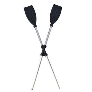 Lot De 2 Supports De Pagaie Pour Kayak – Plastique Noir, 7x1.5x4.3cm, Légers (16g)