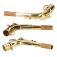 thumbnail image 2 of Muslady Saxophone Alto Tour de Cou Laiton Cou Plié Pièce de Rechange Sax Accessoire Sax, 2 of 8
