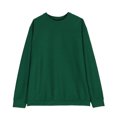 thumbnail image 1 of FAIWAD Men's Long Sleeve Sweatshirt Round Neck Solid Color Loose Pullover Tops Casual Oversized Blouse, 1 of 6