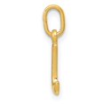thumbnail image 2 of Diamond2Deal 14K Yellow Gold Letter I Initial Charm Pendant for Women, 2 of 6