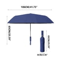 thumbnail image 3 of Savings! Gspmoly Fully Automatic Rotatable Umbrella Foldable Glue Sunscreen Umbrella Automatic Opening and Closing Protection and Sun Protection Savings, 3 of 7