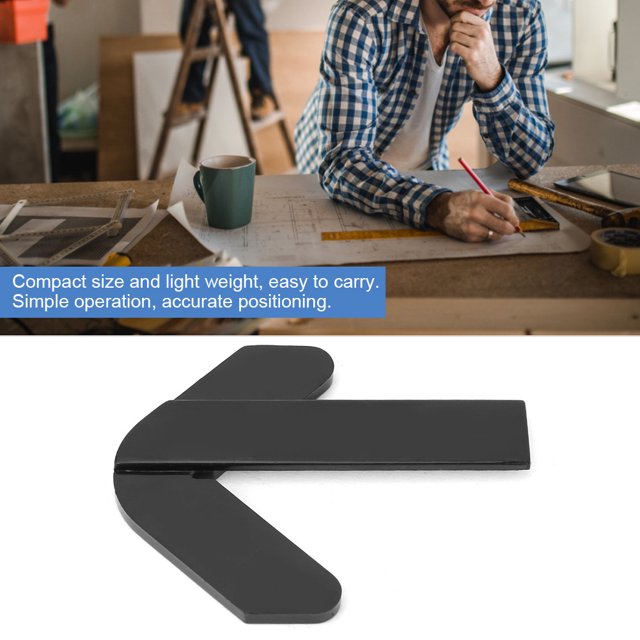 Centre de Recherche en Plastique, Règle de Recherche de Centre de Positionnement Précis, Outil de Mesure de Jauge de Ligne, pour la Fraiseuse de Mini Tour.