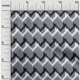 thumbnail image 1 of oneOone Organic Cotton Voile Fabric Chevron Geometric Print Fabric BTY 42 Inch Wide, 1 of 4