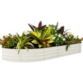 thumbnail image 1 of Galvanized Raised Garden Bed Outdoor – Large Metal Planter Box, Rust & Weather Resistant, Open Bottom for Drainage, Ergonomic, Tool-Complimentary Assembly for Vegetables, Flowers & Herbs, 1 of 8