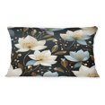 thumbnail image 3 of Designart "Refined Floral Grace In Ivory" Floral Throw Pillow - Traditional Pillow For Couch - Insert And Pillows Covers For Bedroom Decor, 3 of 5