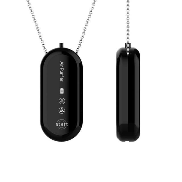 Yhmxh Smart Home Smart Home Gadgets Portable Neck Hanging Pneumatic Purifier Portable Necklace Pneumatic Purifier a purifier