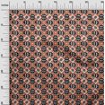 thumbnail image 3 of oneOone Georgette Viscose Rust Brown Fabric Abstracts Sewing Craft Projects Fabric Prints By Yard 42 Inch Wide, 3 of 5