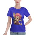 thumbnail image 1 of Women's Basic Short Sleeve T-Shirt One Piece Chopper, 1 of 6