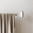 thumbnail image 2 of Mainstays 1" Nickel Square Adjustable Single Curtain Rod Set, 30"-84", 2 of 7