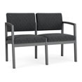 thumbnail image 1 of Lenox Steel Causeuse de Réception et Salle d'Attente / Acier Charbon / Gris Foncé, 1 of 5