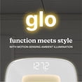 thumbnail image 3 of Homedics Glo Essential Digital Bathroom Scale, Motion-Sensing Ambient Center Illumination, 3 of 8