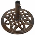 thumbnail image 3 of vidaXL Umbrella Base Bronze 40x40x32 cm Cast Iron, 3 of 5