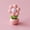 12rose, variante sur Veilleuse Pot de Fleurs Design Mignon Chaude LED Tuyau Flexible 50-60 Minutes Pile Bouton 4,5 mAh 5,4x5x10 cm pour Cadeau Fille Décoration de Table de Chevet Portable Protection des Yeux Angle Ajustable Mini Lampe