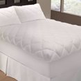 thumbnail image 1 of PureSleep by Perfect Fit Smooth Top Mattress Pad White Twin, 1 of 1